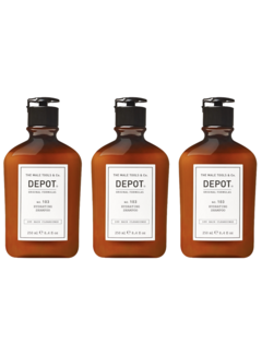 DEPOT N0.103 Hydrating Shampoo 250ml - 3 STUKS
