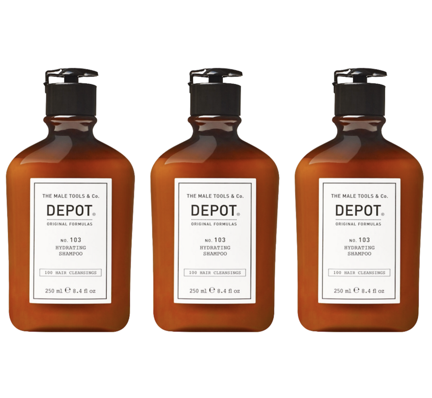 N0.103 Hydrating Shampoo 250ml - 3 STUKS