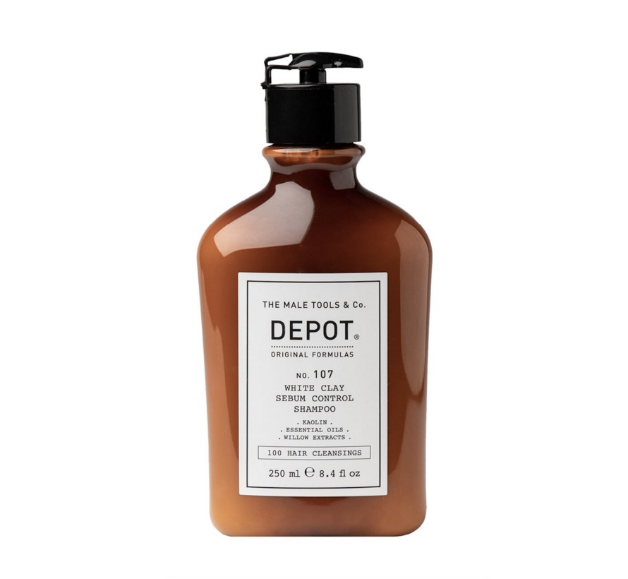 N0.107 White Clay Sebum Control Shampoo 250ml