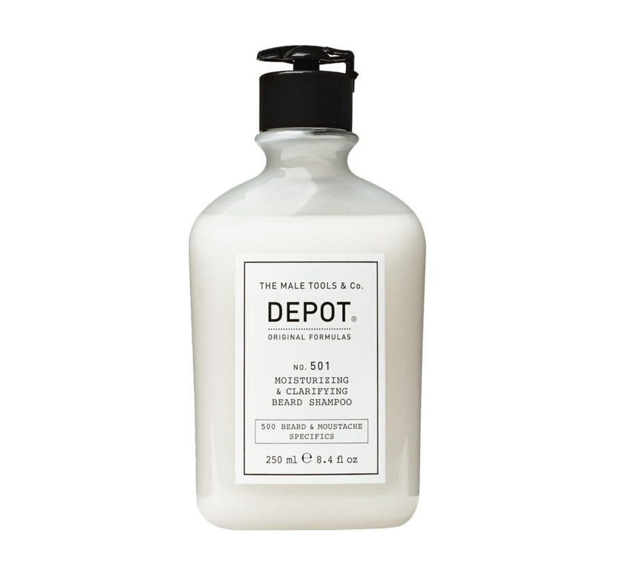 No. 501 - Moisturizing & Clarifying Beard Shampoo 250ml - 3 STUKS
