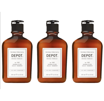 DEPOT N0.101 Normalizing Daily Shampoo 250ml - 3 STUKS