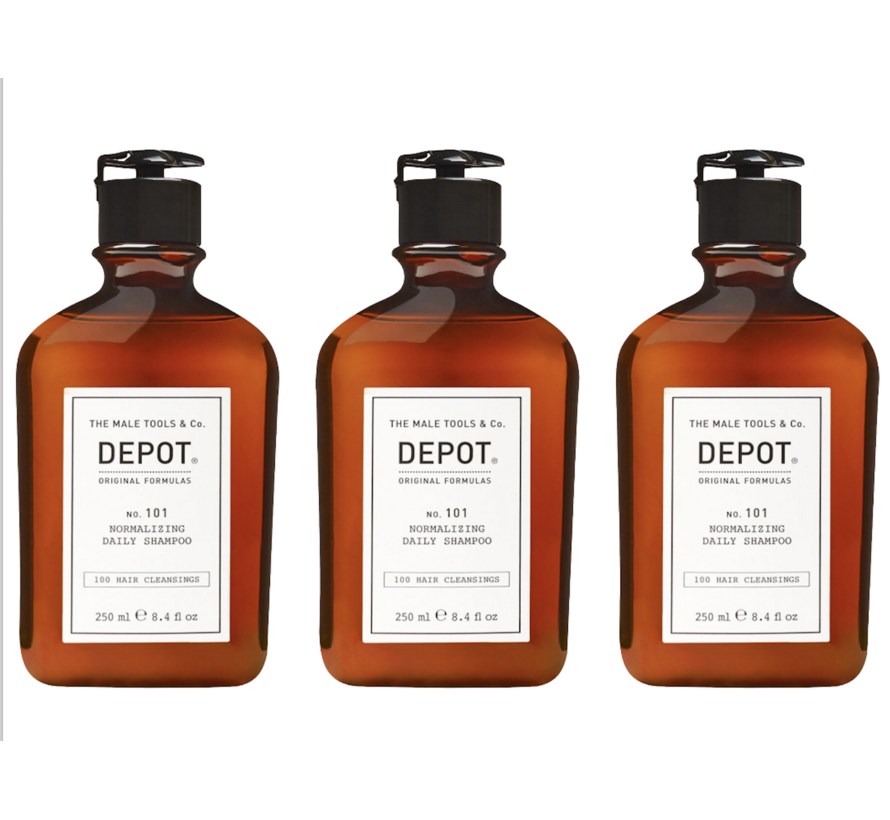N0.101 Normalizing Daily Shampoo 250ml - 3 STUKS