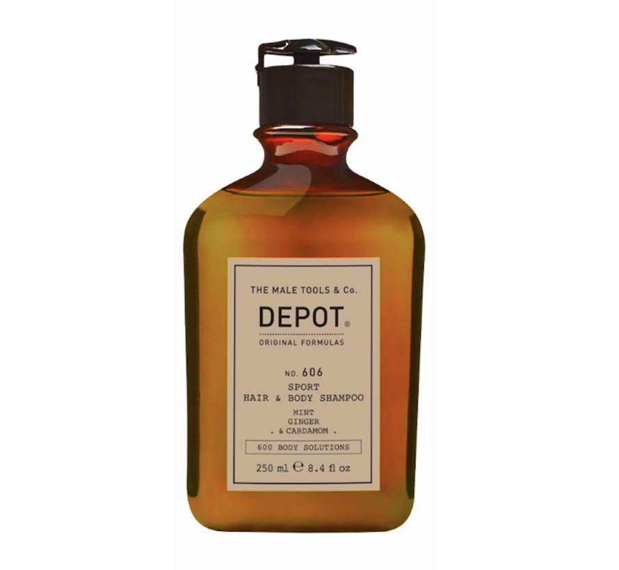 N0.606 Sport Hair & Body Shampoo 250ml - 3 STUKS