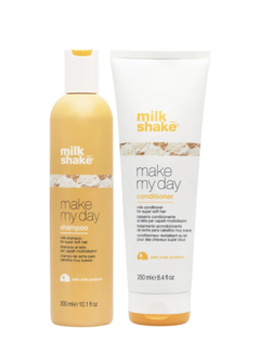 Milkshake Make My Day Shampoo 300ml + Make My Day Conditioner 250ml.