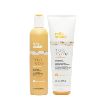 Milkshake Make My Day Shampoo 300ml + Make My Day Conditioner 250ml.