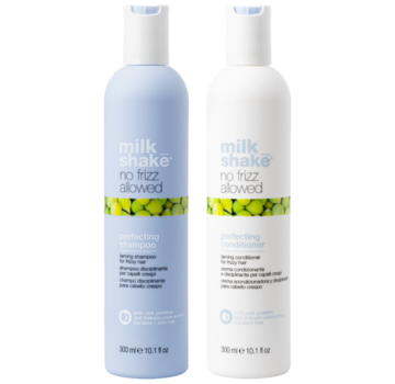 Milkshake No Frizz Allowed  Perfecting Shampoo 300ml + Conditioner 300ml