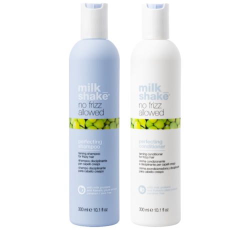 Milkshake No Frizz Allowed Perfecting Shampoo 300ml + Conditioner 300ml