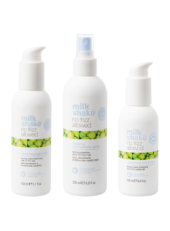 Milkshake No Frizz Allowed Amazing Anti-humidity Spray 200ml + Serum 100ml +Light Milk 150ml