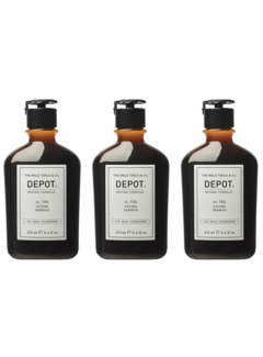 DEPOT N0.104 Silver Shampoo 250ml - 3 STUKS