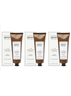 DEPOT N0.106 Dandruff Control Intensive Cream Shampoo 125ml - 3 STUKS