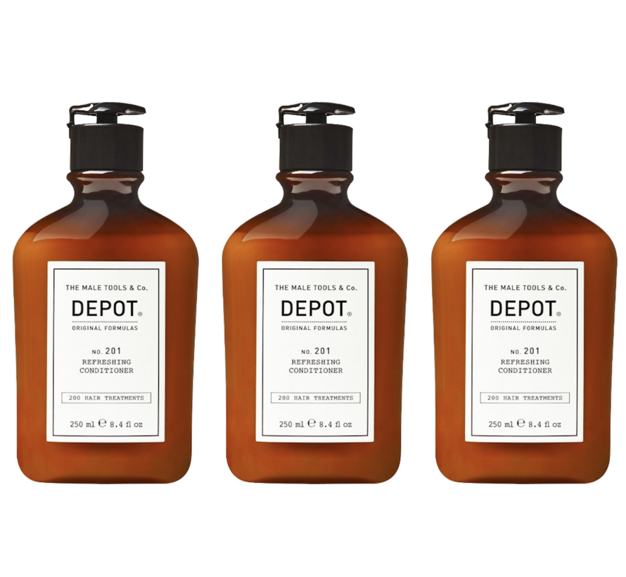 N0.201 Refreshing Conditioner 250ml - 3 STUKS