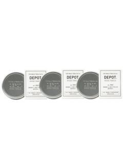 DEPOT No. 502 - Beard & Moustache Butter 30ml - 3 STUKS