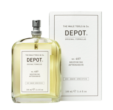 DEPOT No.407 restoring aftershave