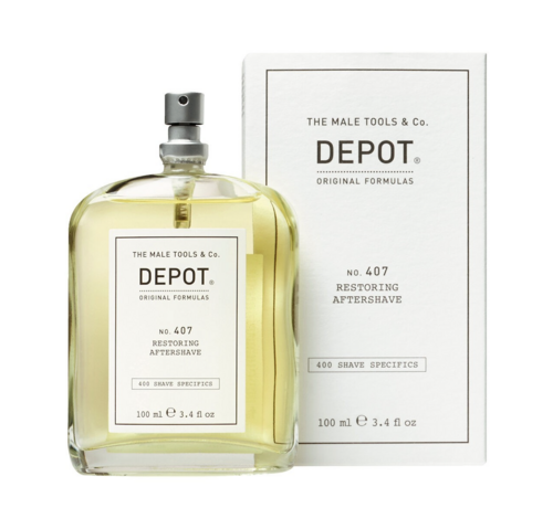 DEPOT No.407 restoring aftershave