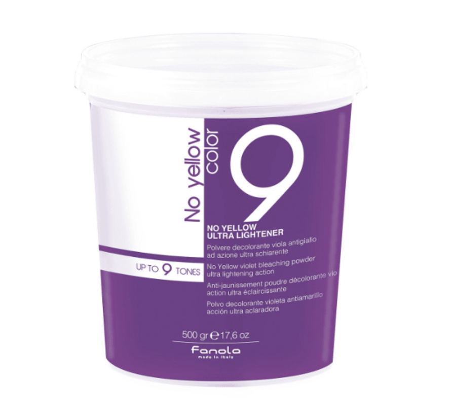 No Yellow Ultra Lightener - 9 Tinten - 500 gr