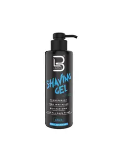 LEVEL3 Transparante Shaving Gel AQUA 500ml