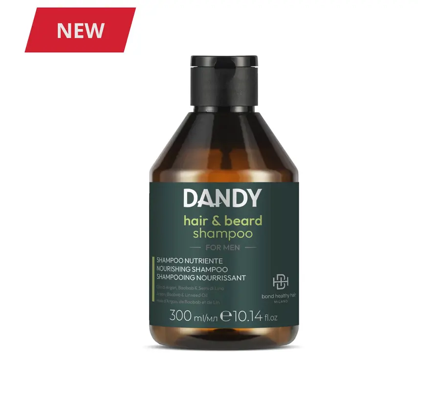 HAIR & BEARD SHAMPOO 300ml - 3 STUKS