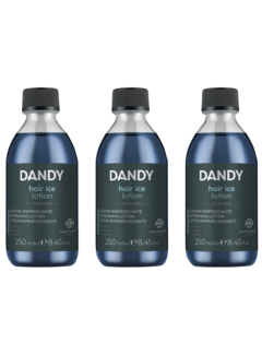 DANDY HAIR ICE LOTION 250ml - 3 STUKS