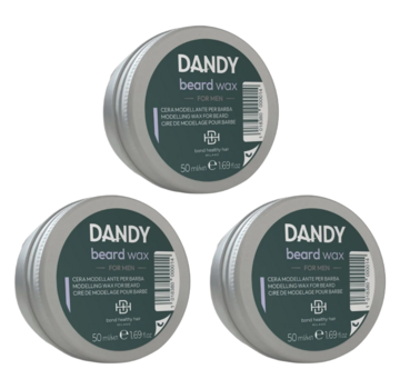 DANDY BEARD WAX 50ml - 3 STUKS