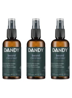 DANDY BEARD CLEANSER 100ml - 3 STUKS