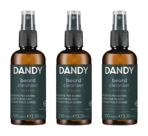 DANDY BEARD CLEANSER 100ml - 3 STUKS
