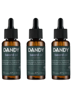 DANDY BEARD OIL 70ml - 3 STUKS