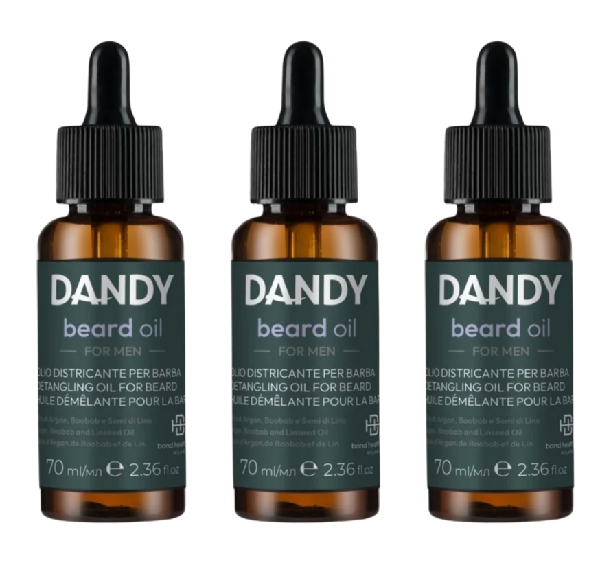 BEARD OIL 70ml - 3 STUKS