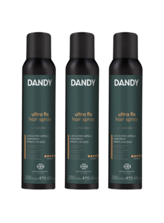 DANDY ULTRA FIX HAIR SPRAY 250ml - 3 STUKS