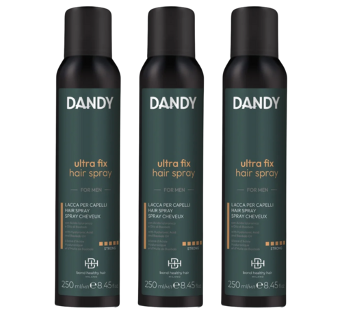 DANDY ULTRA FIX HAIR SPRAY 250ml - 3 STUKS