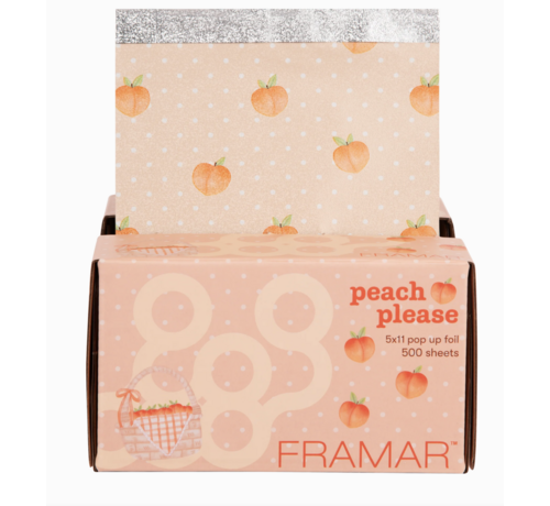 Framar Peach Pleach 5x11 Pop Up Foil - 500 Stuks