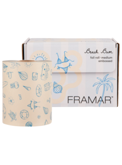 Framar Beach Bum Embossed Foil Roll 97,5 meter