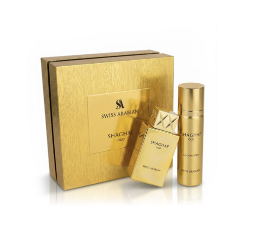 Swiss Arabian Shaghaf Oud Set Parfum + All Over Bodyspray
