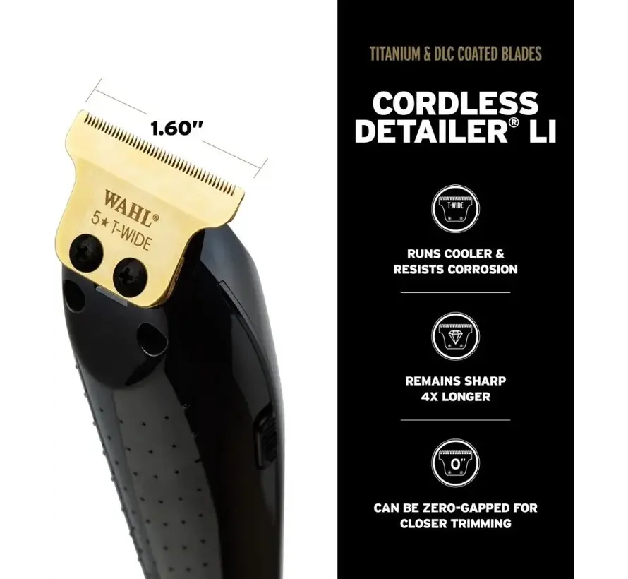 Barber Combo Black Cordless - ACTIE!