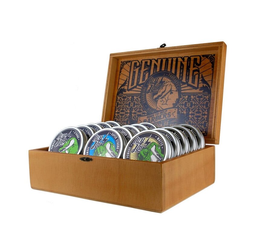 Pomade Wooden Box