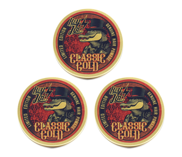 HEY JOE! Classic Gold Hair Pomade 100ml - 3 STUKS