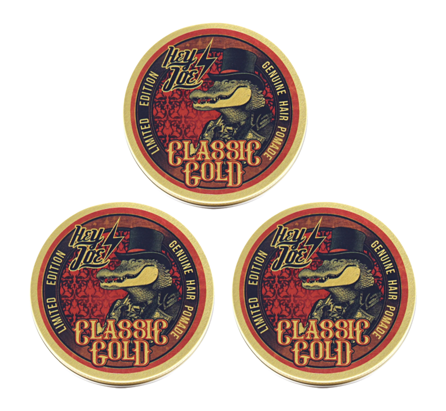 Classic Gold Hair Pomade 100ml - 3 STUKS