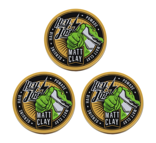 HEY JOE! Matt Clay 100ml - 3 STUKS