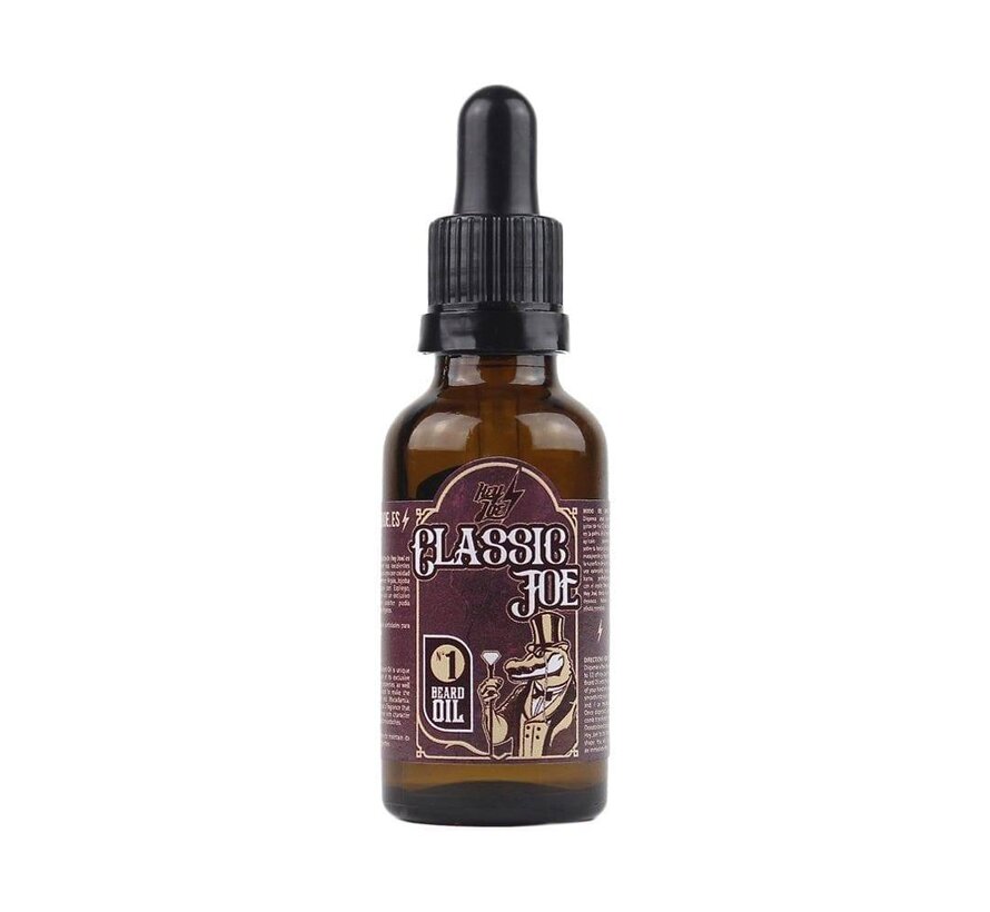 Beard Oil nr1 Classic Joe 30ml - 3 STUKS