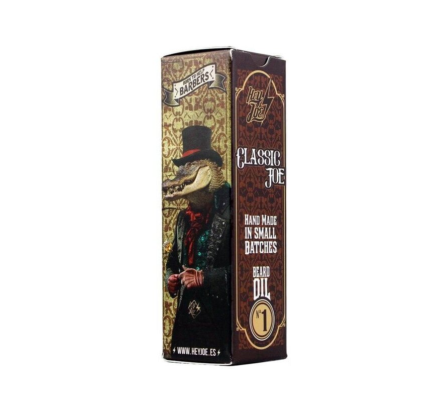 Beard Oil nr1 Classic Joe 30ml - 3 STUKS