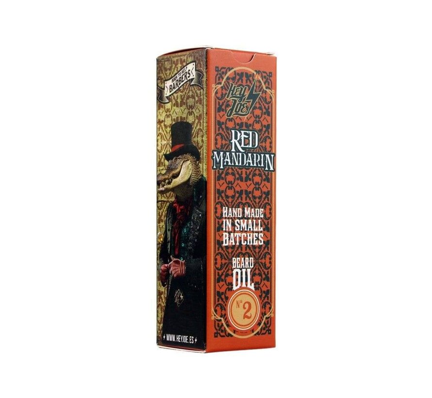 Beard Oil nr2 Red Mandarin 30ml - 12 STUKS