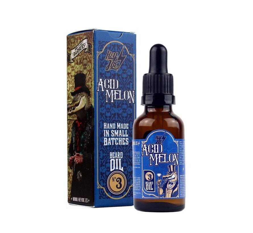 Beard Oil nr3 Acid Melon 30ml - 3 STUKS