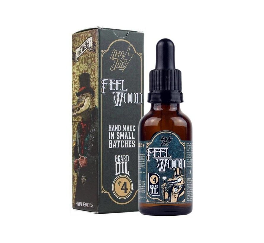 Beard Oil nr4 Feel Wood - 3 STUKS
