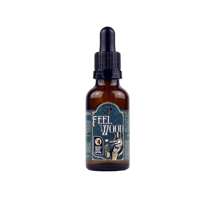 Beard Oil nr4 Feel Wood - 3 STUKS