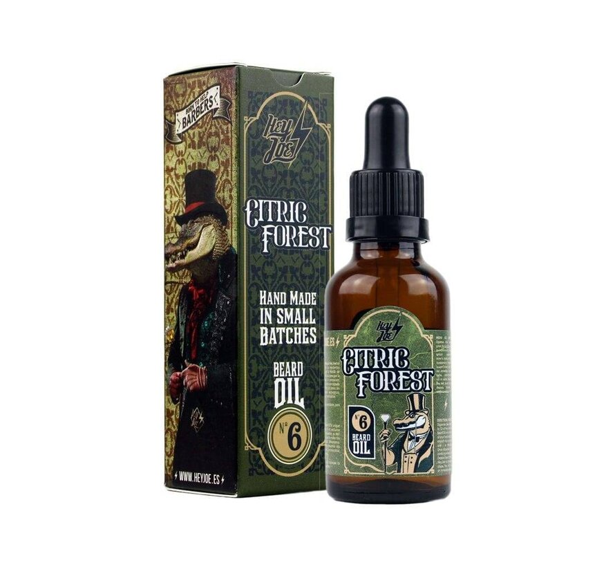 Beard Oil nr6 Citric Forest 30ml - 3 STUKS