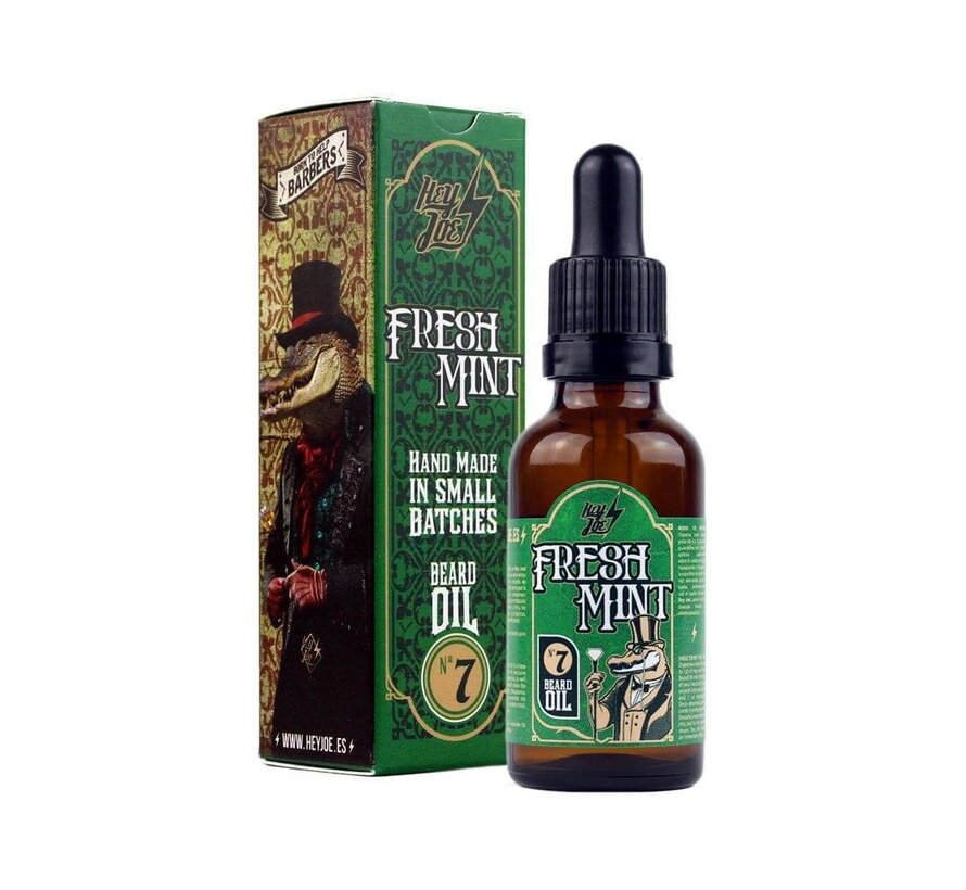 Beard Oil nr7 Fresh Mint 30ml - 12 STUKS
