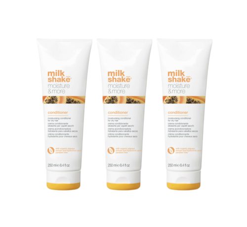 Milkshake Moisture & More Conditioner 250ml - 3 Stuks
