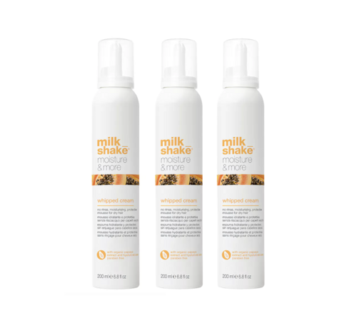 Milkshake Moisture & More Whipped Cream 200ml - 3 Stuks