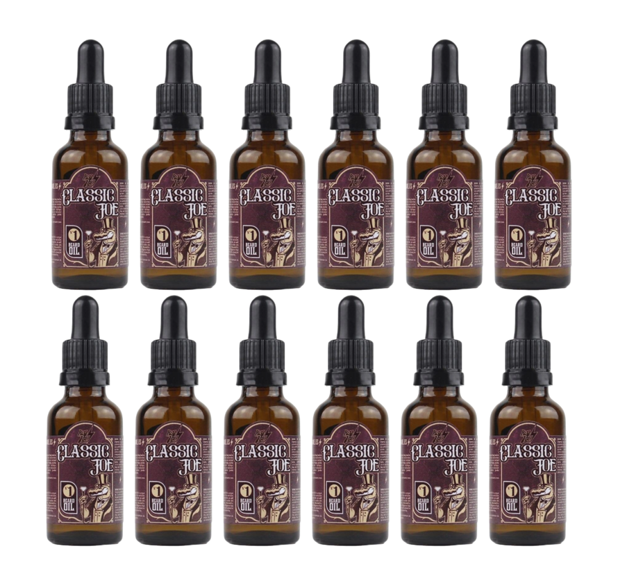 Beard Oil nr1 Classic Joe 30ml - 12 STUKS