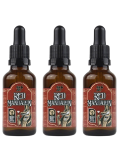 HEY JOE! Beard Oil nr2 Red Mandarin 30ml - 3 STUKS