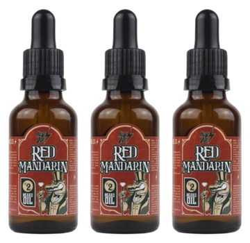 HEY JOE!  Beard Oil nr2 Red Mandarin 30ml - 3 STUKS